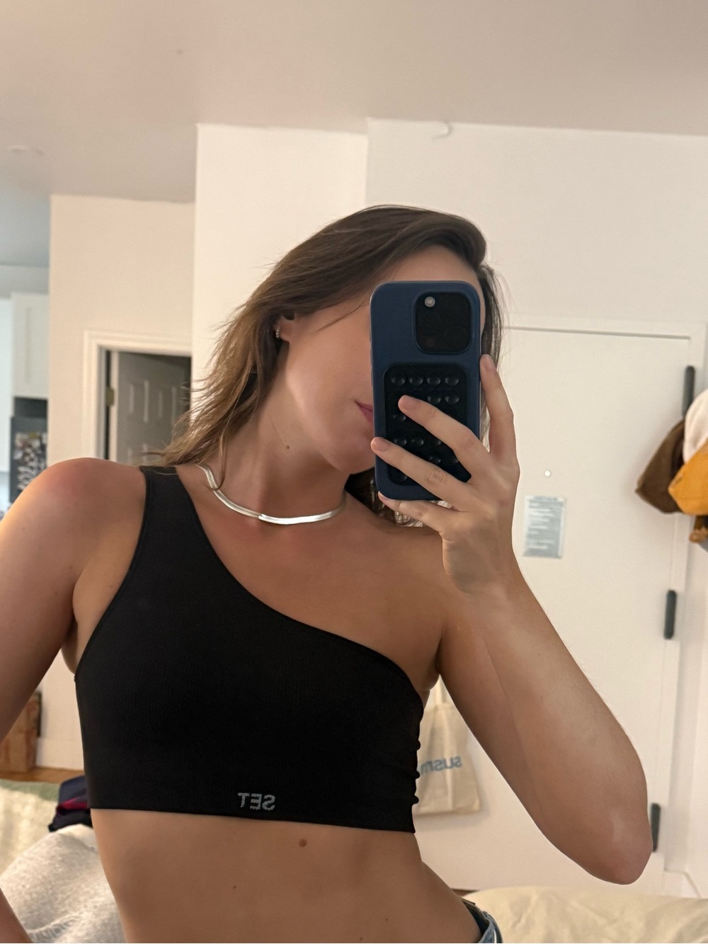 Set Active Asymmetric Sports Bra